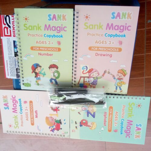 Sank Magic Practice Copybook 4 in1 Set